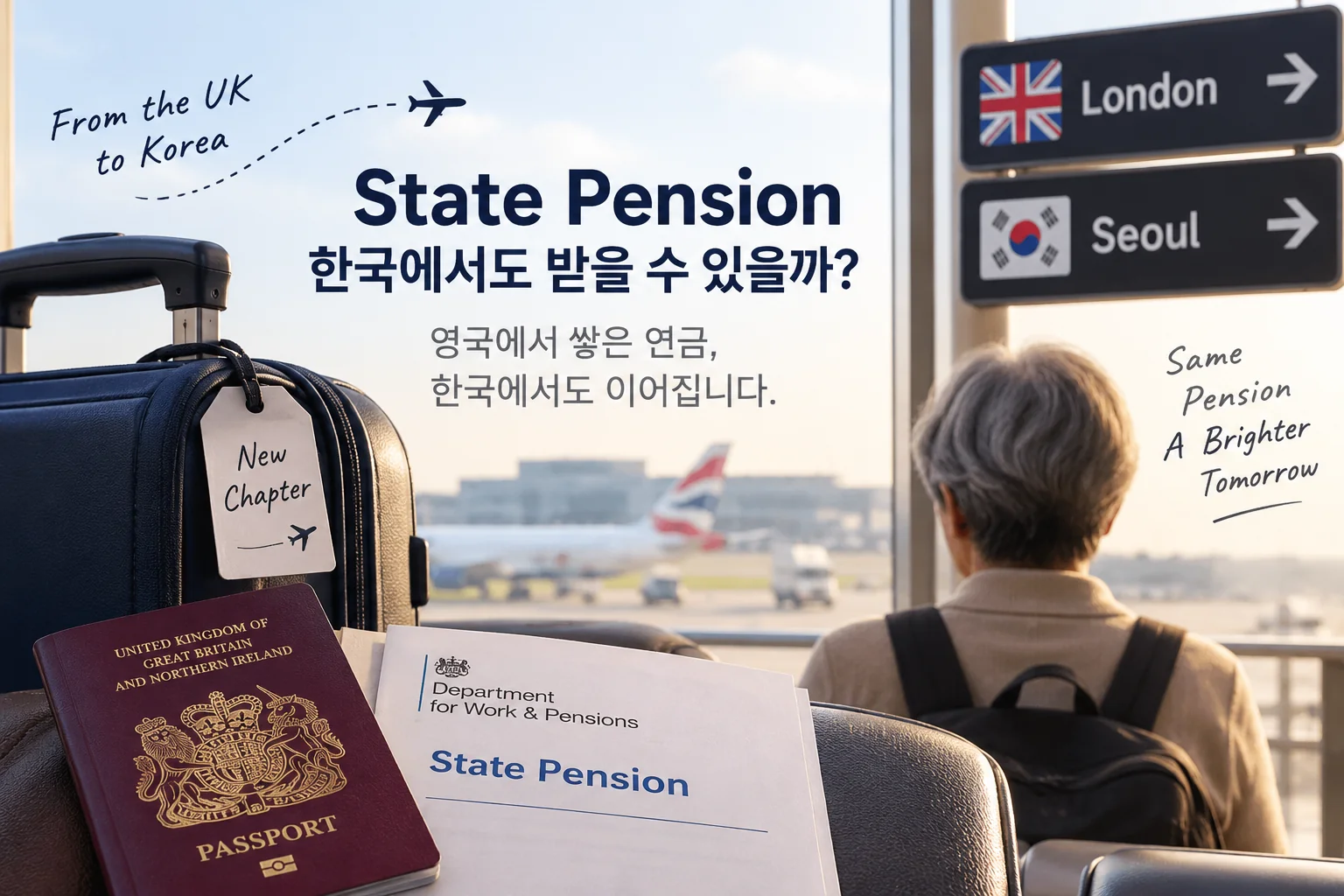 State Pension abroad와 한국에서 받는 영국 국가연금
