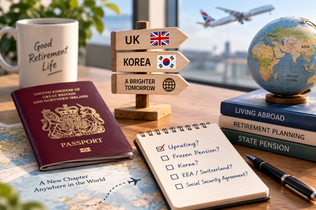 해외 거주자의 영국 State Pension Uprating과 Frozen Pension 확인사항