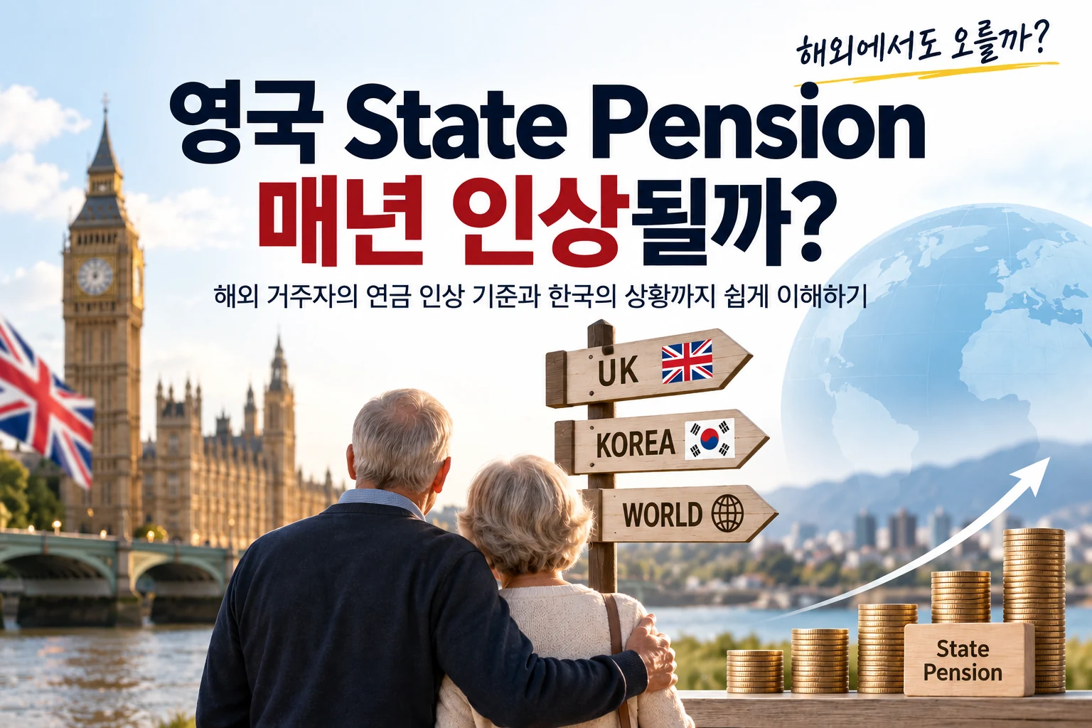 영국 State Pension Uprating과 해외 거주자의 연금 인상 여부